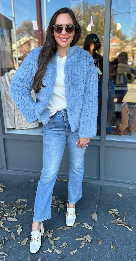 ARIA FAUX FUR JACKET