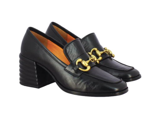 LEATHER HORSEBIT LOAFER
