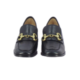 LEATHER HORSEBIT LOAFER