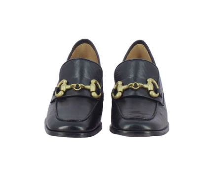 LEATHER HORSEBIT LOAFER