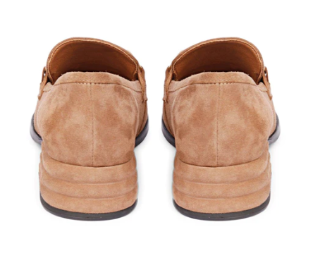 SUEDE HORSEBIT LOAFER PUMP