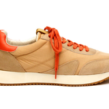 FARRAH NATURAL/ORANGE SNEAKER