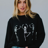 DANCING SKELETONS SWEATER