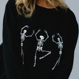 DANCING SKELETONS SWEATER
