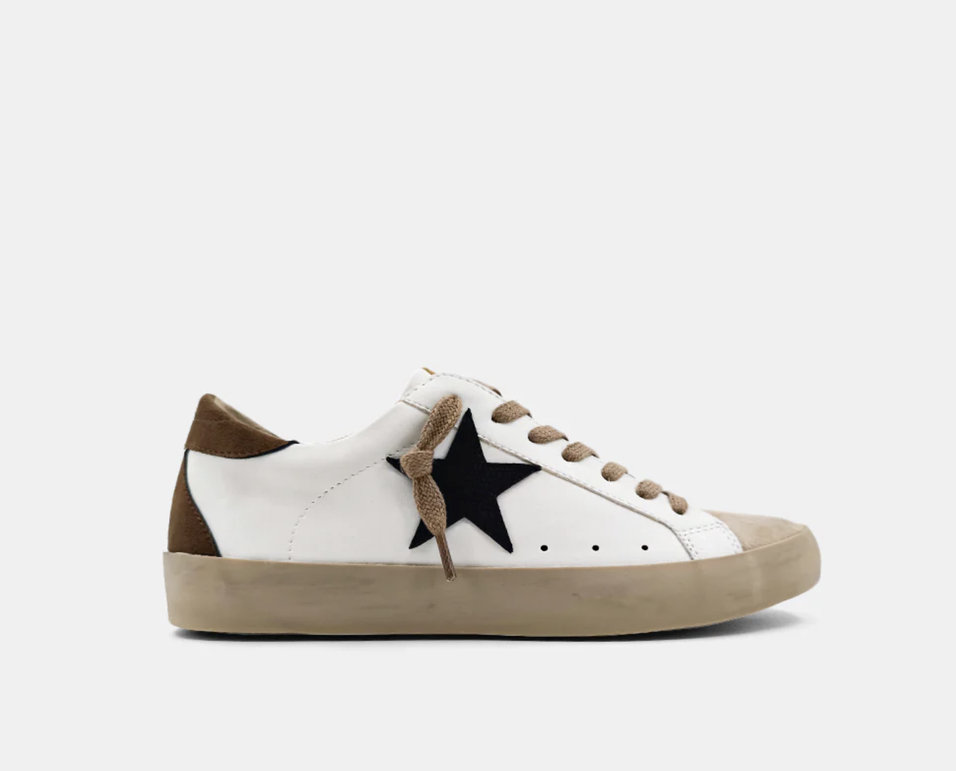 LEATHER AND BROWN SUEDE