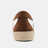 LEATHER AND BROWN SUEDE