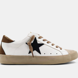 LEATHER AND BROWN SUEDE