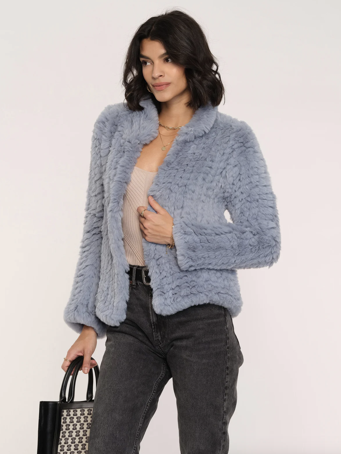 ARIA FAUX FUR JACKET