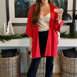 LUXE RIBBED CARDIGAN