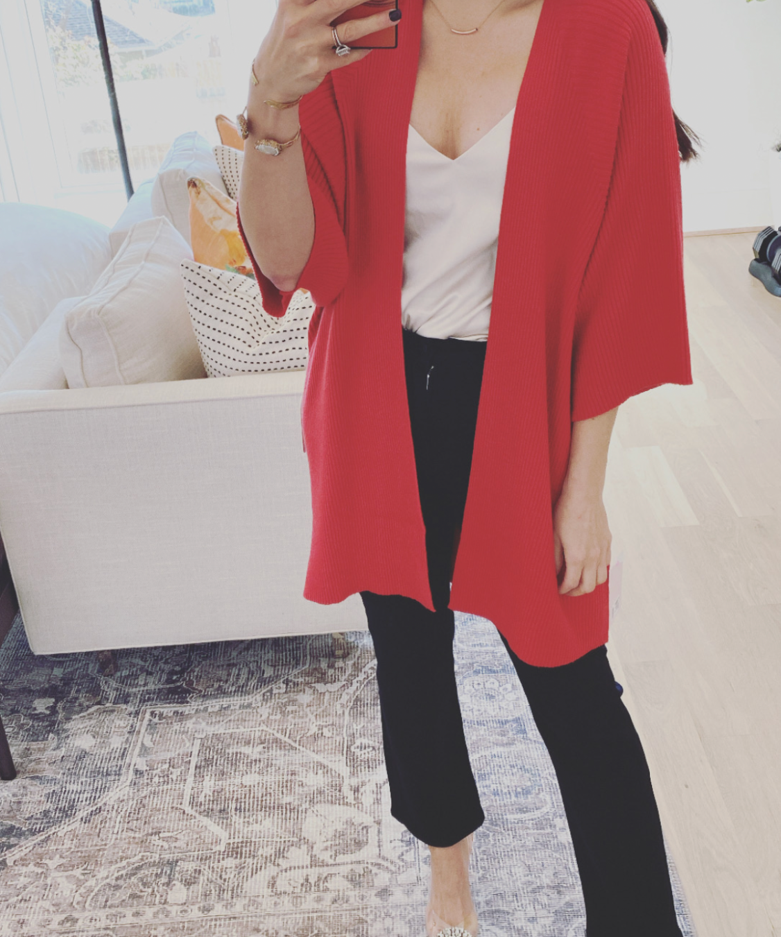 LUXE RIBBED CARDIGAN