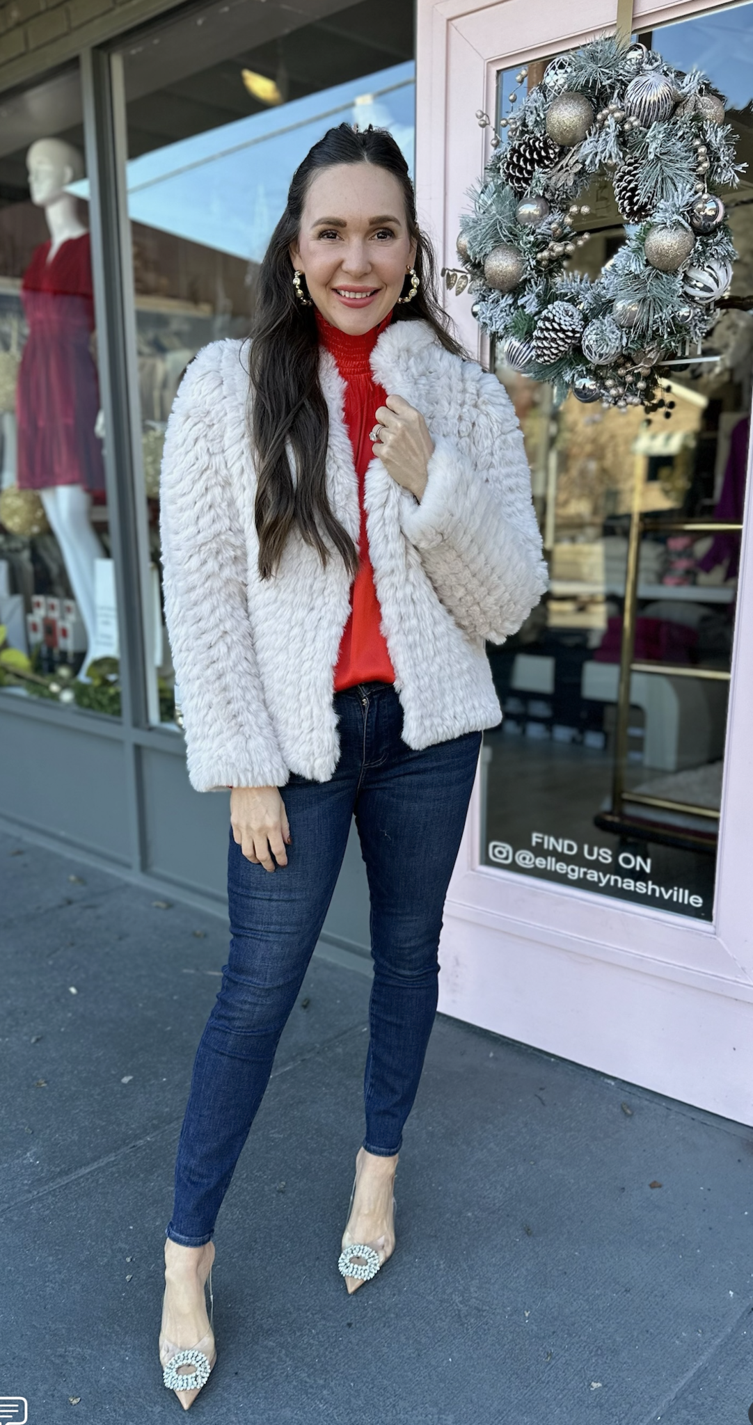 ARIA FAUX FUR JACKET