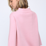 MOCK NECK BELL SLEEVE SWEATER