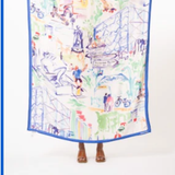 FRANCE CITYSCAPE PATTERNED SARONG