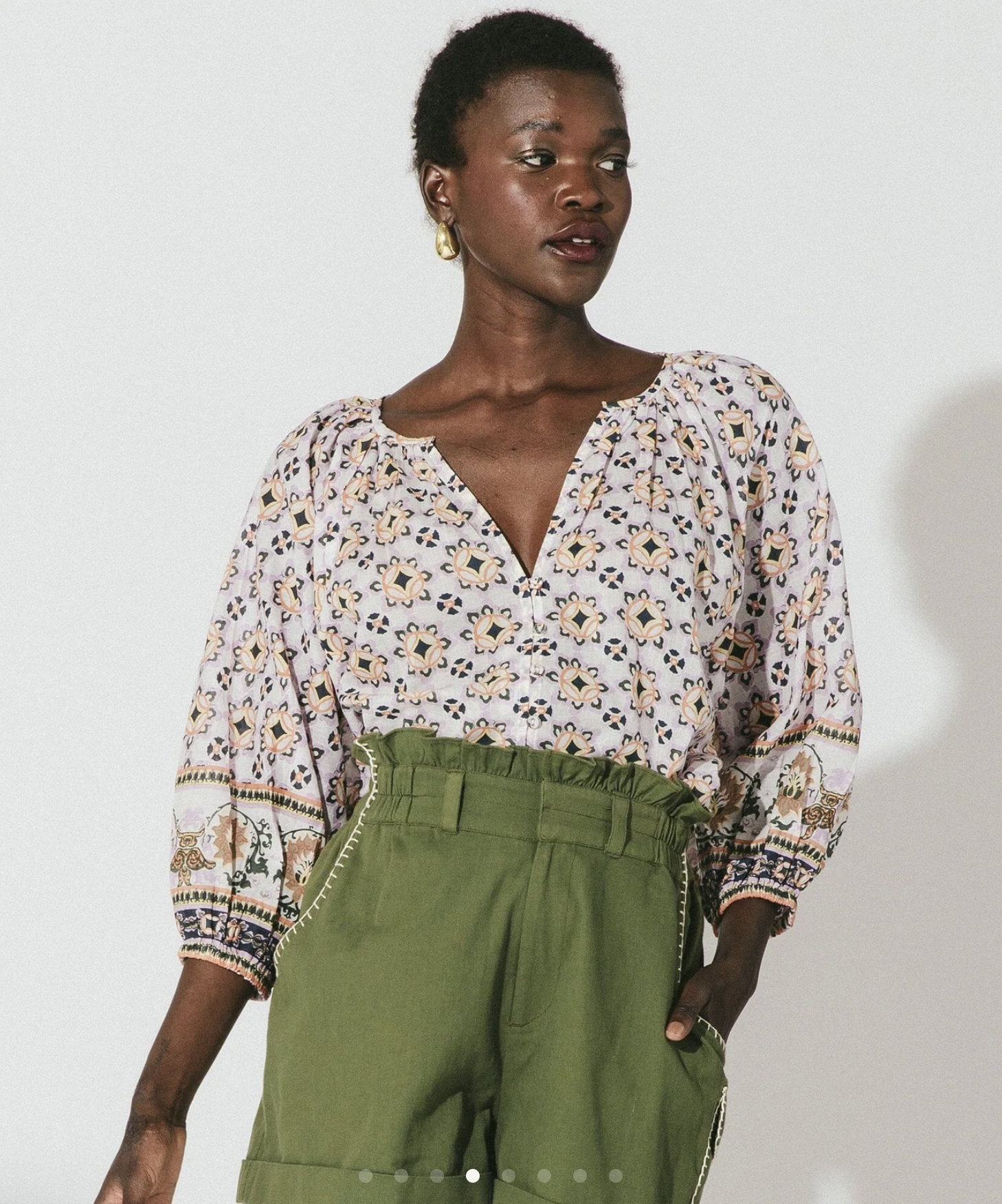 RAMONA ORGANIC COTTON BLOUSE