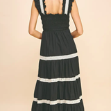 SLEEVLESS TIERED MAXI DRESS (ADDITIONAL COLORS)