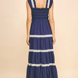 SLEEVLESS TIERED MAXI DRESS (ADDITIONAL COLORS)