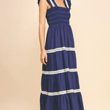 SLEEVLESS TIERED MAXI DRESS (ADDITIONAL COLORS)