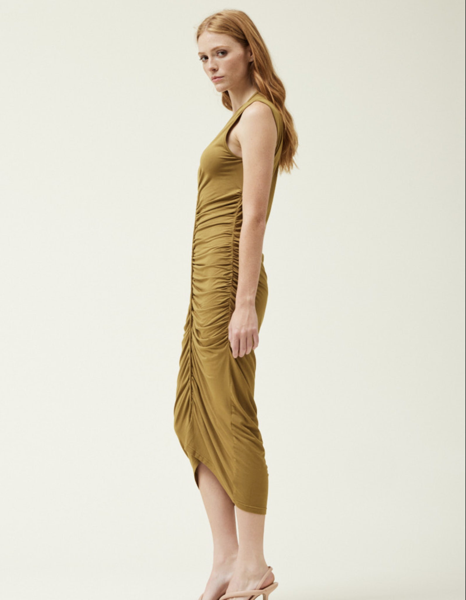 SOFT JERSEY BODY CON DRESS