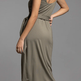 KNIT WRAP DRESS