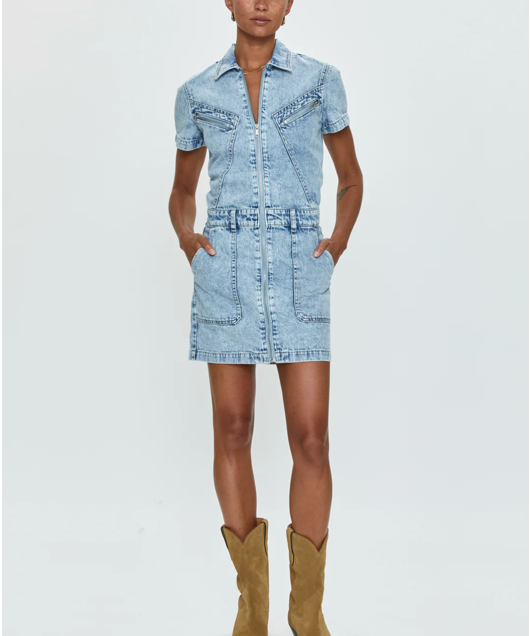 BRIX AVIATOR MINI DRESS