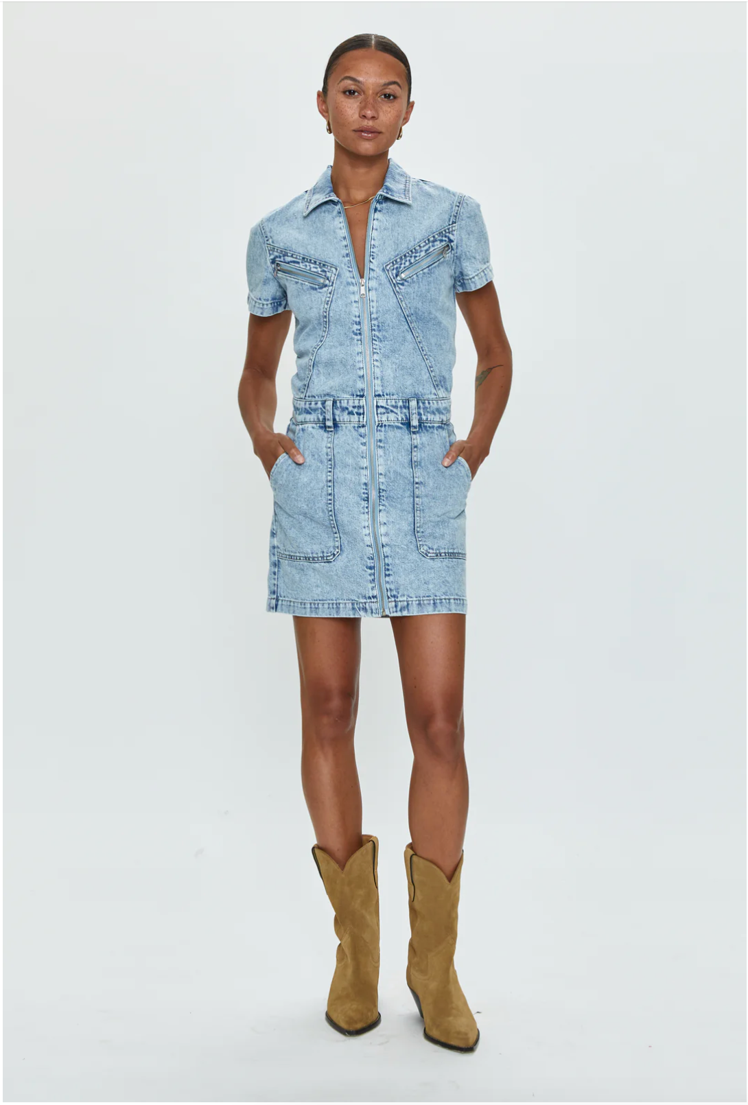 BRIX AVIATOR MINI DRESS
