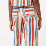 STRIPE PANT & VEST SET