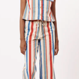 STRIPE PANT & VEST SET