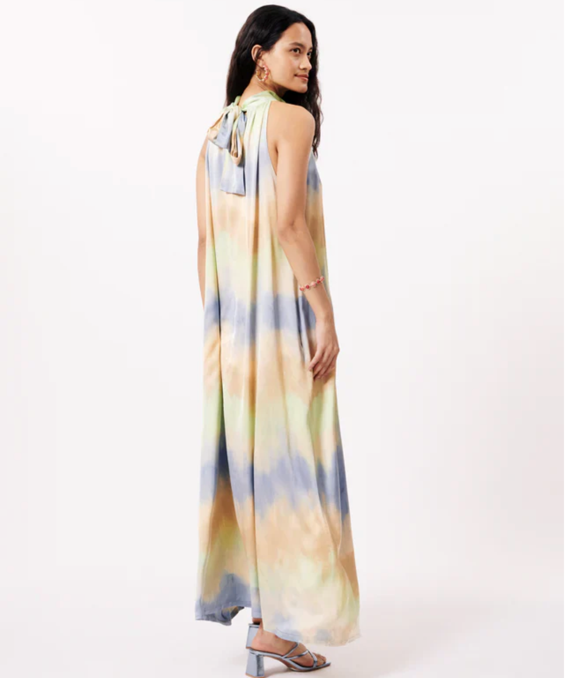 PASTEL TIE DYE MAXI DRESS