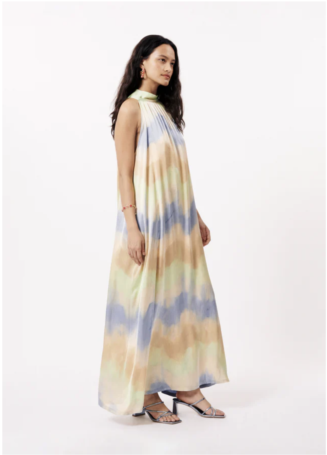 PASTEL TIE DYE MAXI DRESS