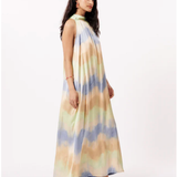 PASTEL TIE DYE MAXI DRESS