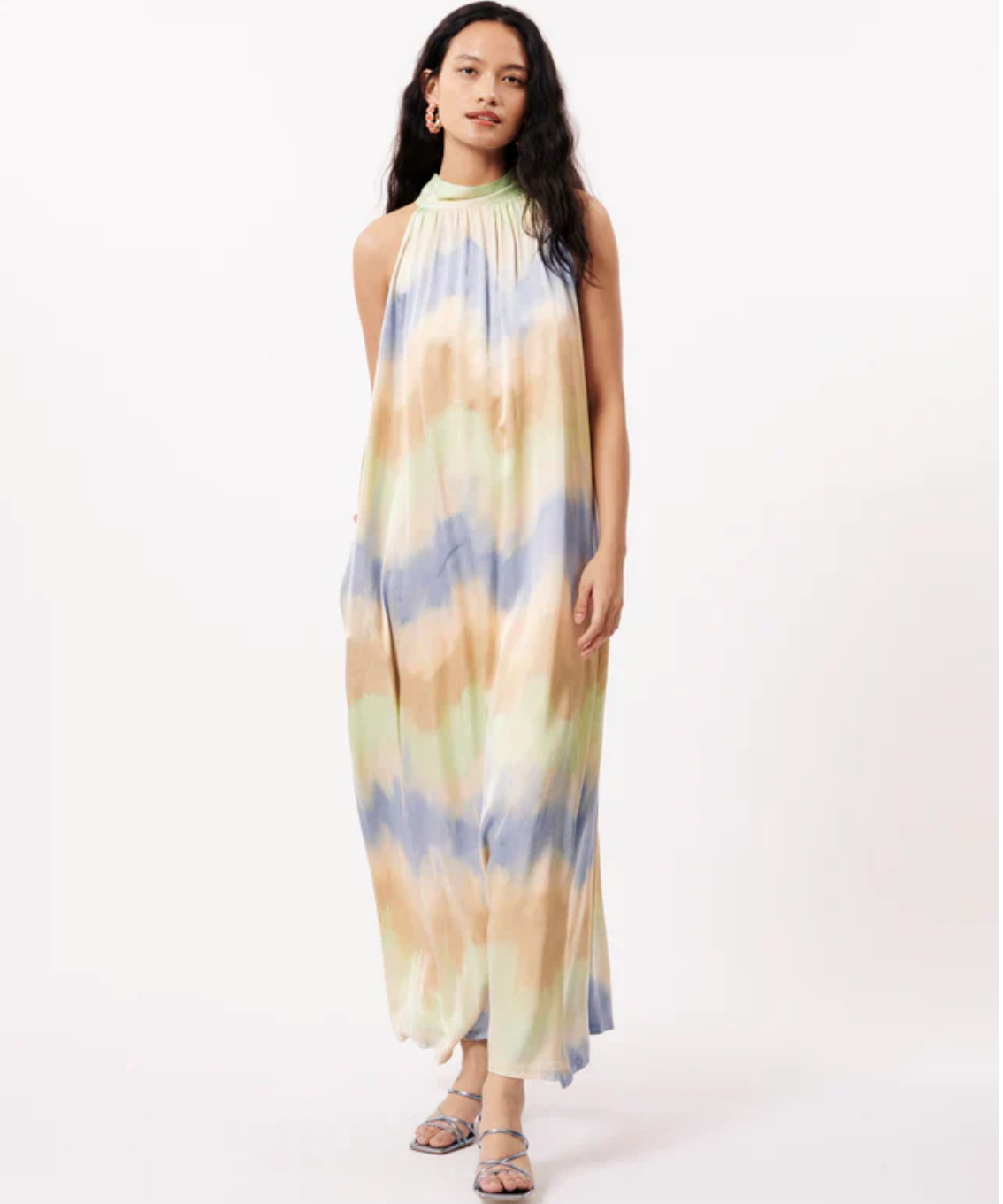 PASTEL TIE DYE MAXI DRESS