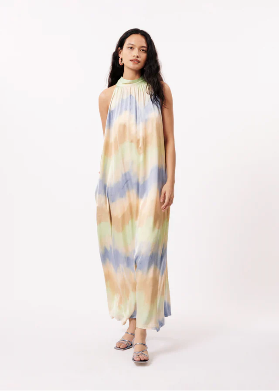 PASTEL TIE DYE MAXI DRESS