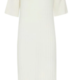 SSLV CABLE KNIT SWEATER DRESS