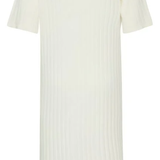 SSLV CABLE KNIT SWEATER DRESS