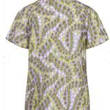 VNECK SSLV BLOUSE