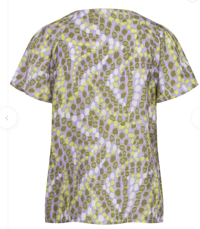 VNECK SSLV BLOUSE