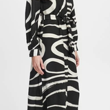 LSLV TIE WAIST MIDI