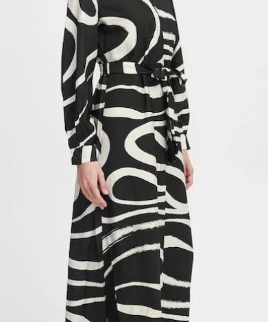 LSLV TIE WAIST MIDI