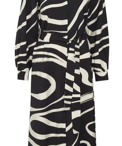 LSLV TIE WAIST MIDI