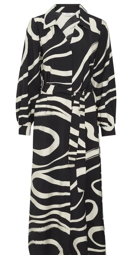 LSLV TIE WAIST MIDI