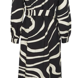 LSLV TIE WAIST MIDI