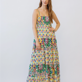 AGATHA STRAP TIE MAXI DRESS