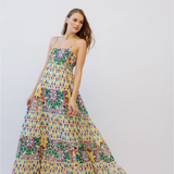 AGATHA STRAP TIE MAXI DRESS