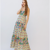 AGATHA STRAP TIE MAXI DRESS