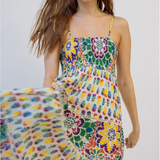 AGATHA STRAP TIE MAXI DRESS