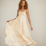 AGATA STRAP TIE MAXI DRESS