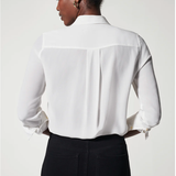 LOW MAINTENANCE SILK BUTTON DOWN