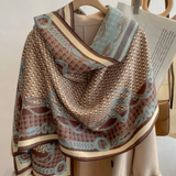 EQUESTRIAN REVERSIBLE WRAP BLUE/BEIGE STIRRUP