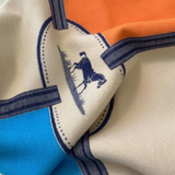 EQUESTRIAN REVERSIBLE WRAP TORQ/ORANGE PRANCE