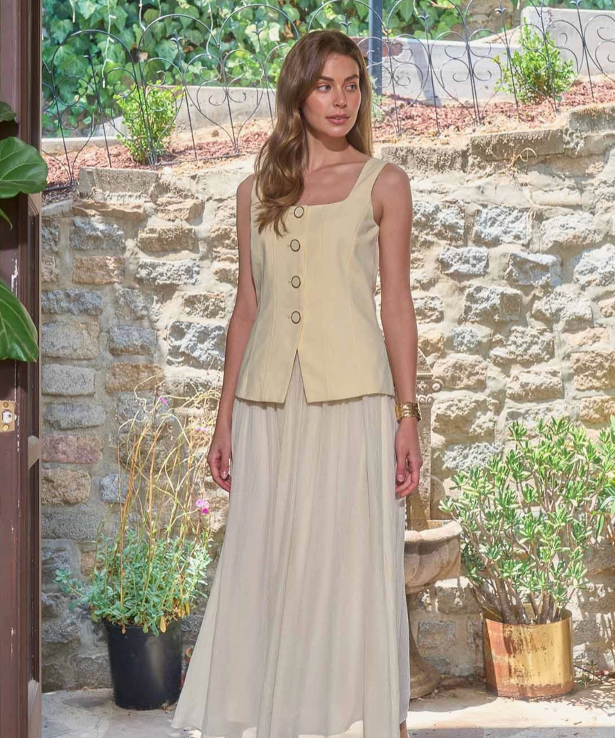 HANA VEST 2 PEICE DRESS
